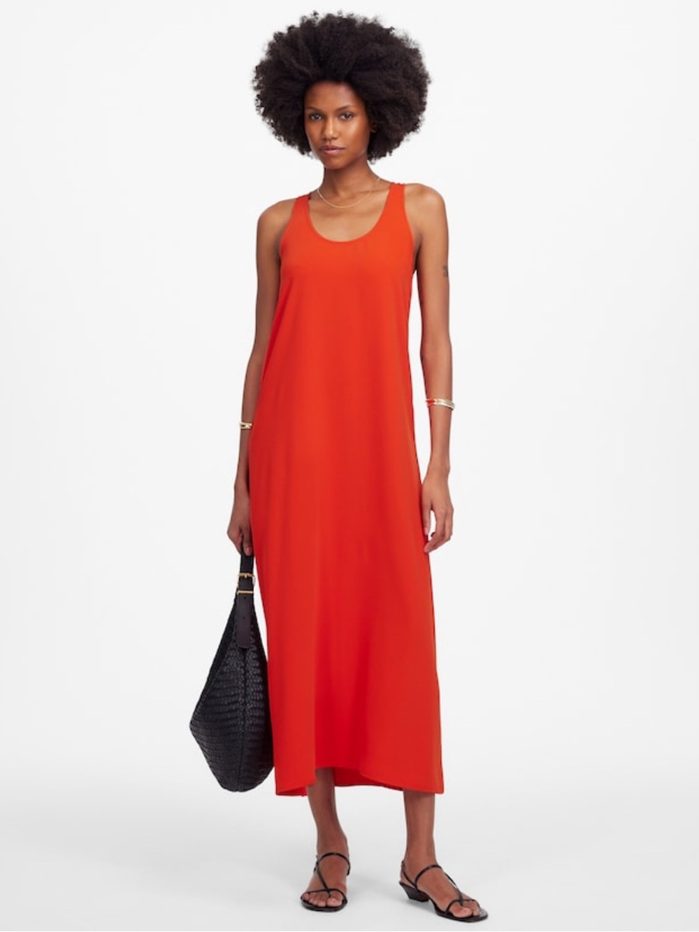 Madewell Dress M Minimalist Red